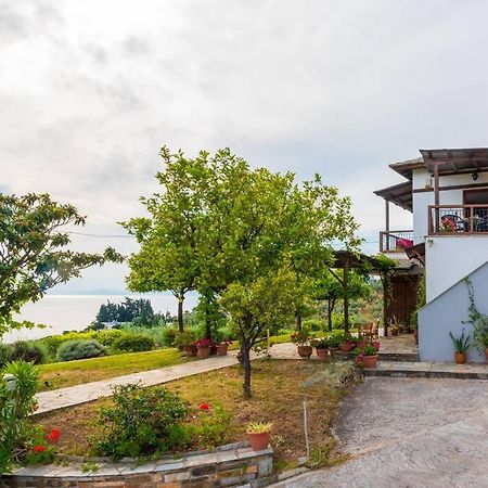 Seaside House With View Over Pagasitikos Афиссос Экстерьер фото